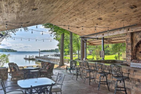 Lakefront Oasis with Hot Tub and Outdoor Kitchen!